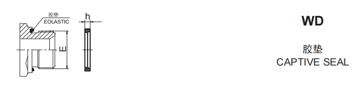 DIN 2353-WD Captive Seal (ED Seal)