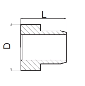 NB300-F SAE J1453 ORFS INCH SLEEVE