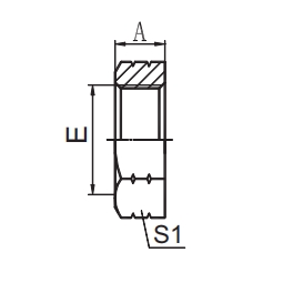 8F ORFS Lock Nut