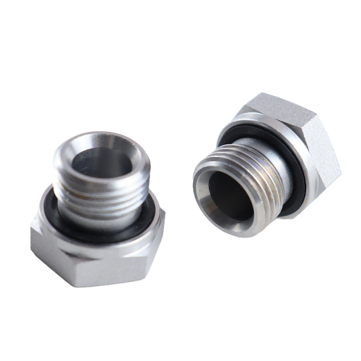 4B BSPP Plug 60 deg Cone ED seal ISO1179 type E